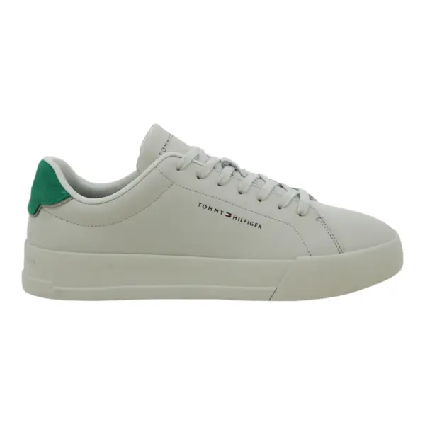 Tommy Hilfiger muške tenisice TH Court Lth Detail Ess FM0FM05367-AF3-Bež/Krem
