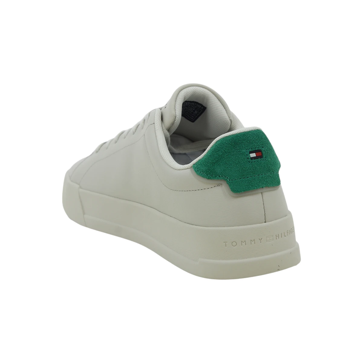 FM0FM05367-AF3 Tommy Hilfiger muške kožne tenisice TH Court Lth Detail bež