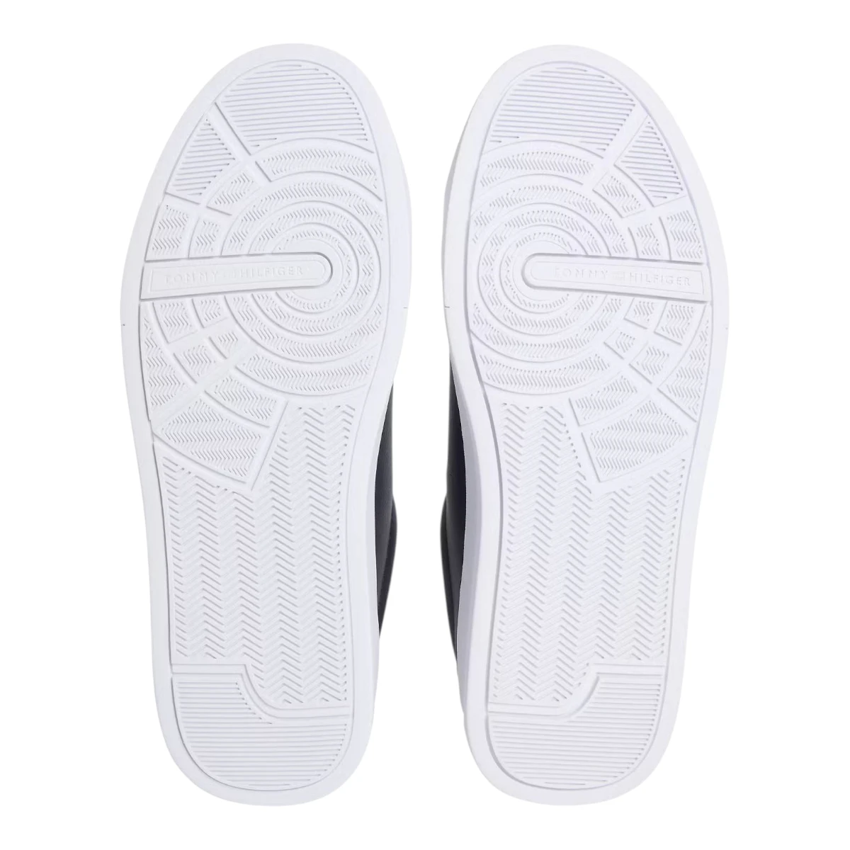 FM0FM05367-DW5 Tommy Hilfiger muške kožne tenisice TH Court Lth Detail tamnoplave