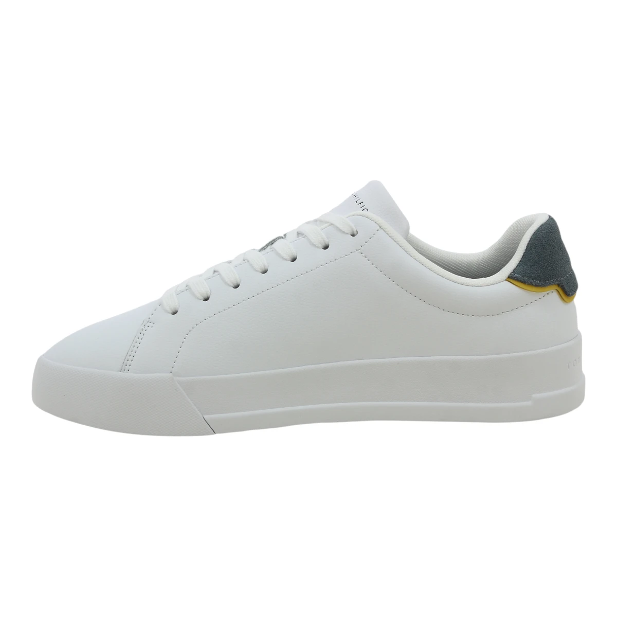 FM0FM05367-PN6 Tommy Hilfiger muške kožne tenisice TH Court Lth Detail zelene