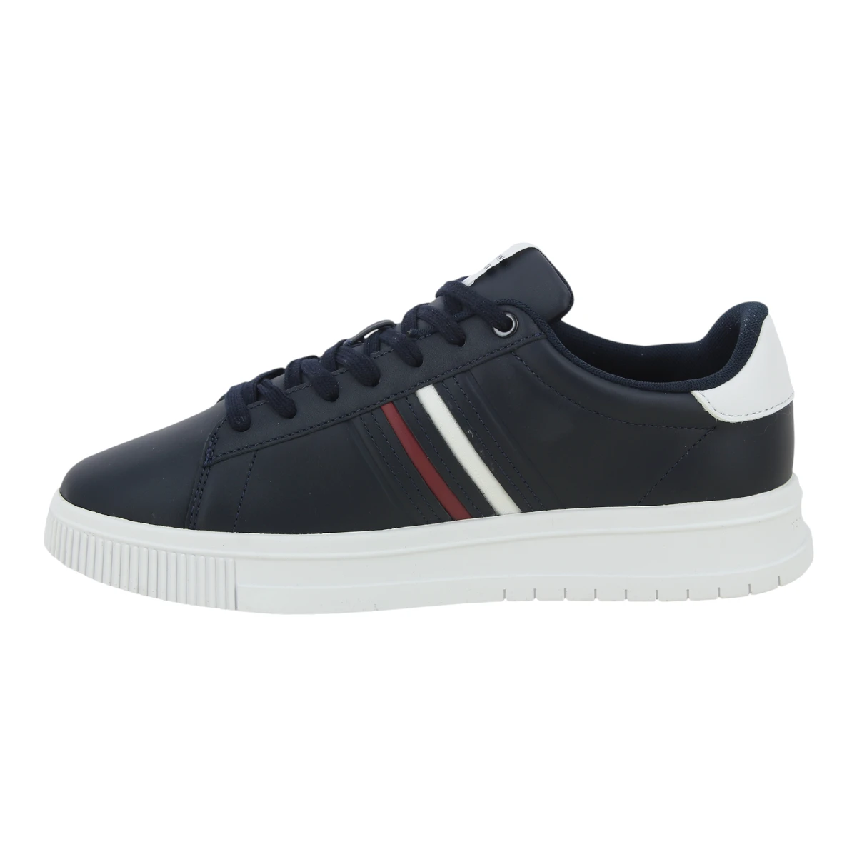 FM0FM05406-DW5 Tommy Hilfiger muške kožne tenisice Modern Cupsole Stripes tamnoplave
