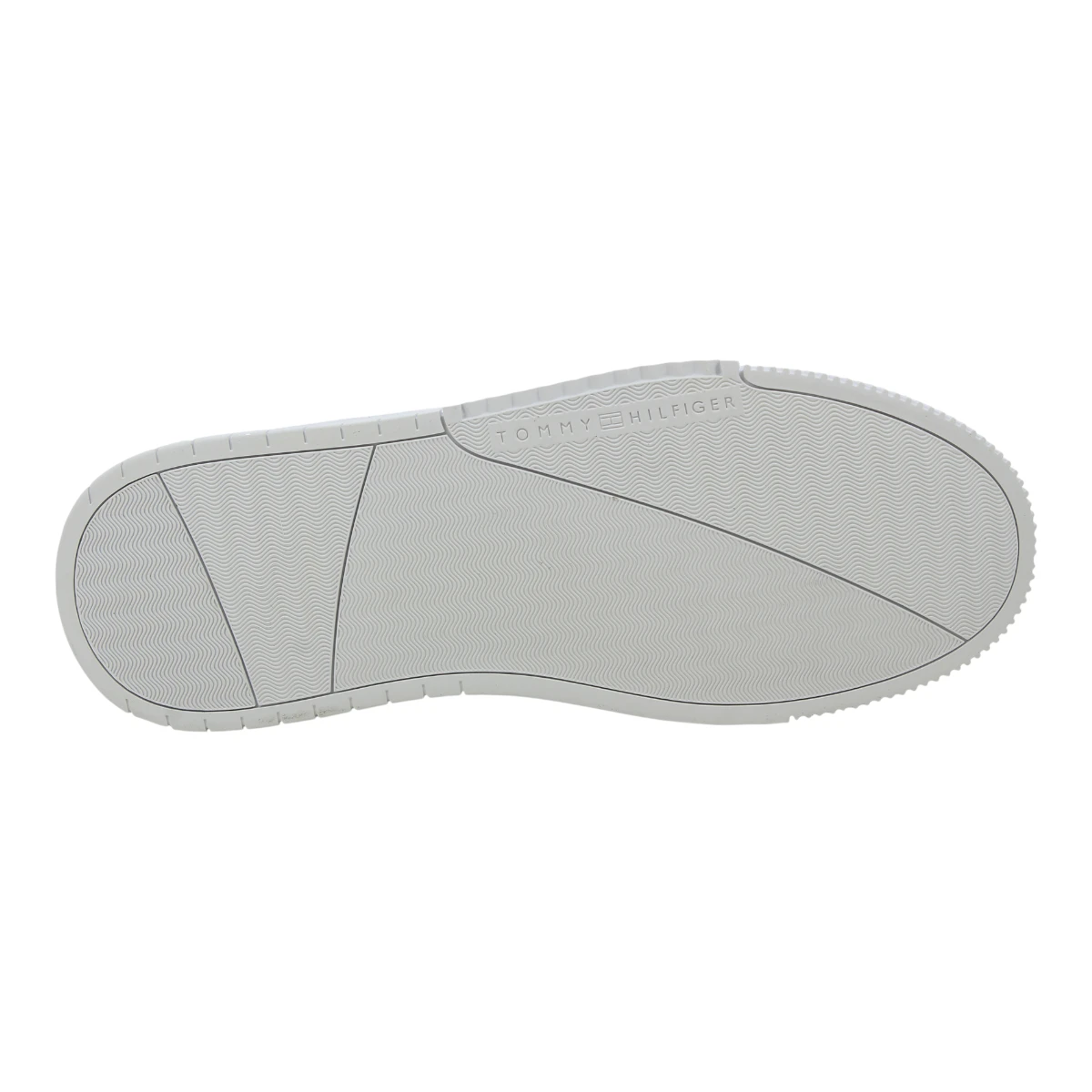 FM0FM05406-YBS Tommy Hilfiger muške kožne tenisice Modern Cupsole Stripes bijele