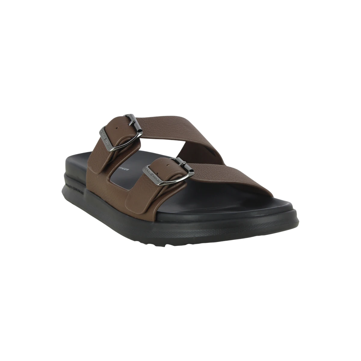 FM0FM05414-GV0 Tommy Hilfiger muške kožne sandale D Density Hilfiger smeđe