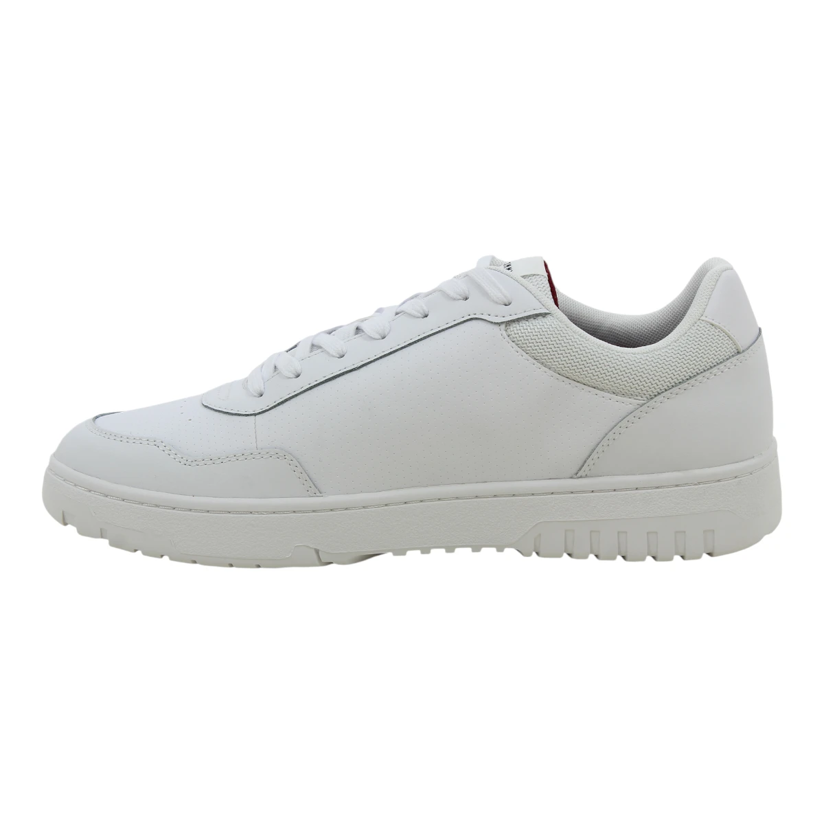 FM0FM05466-YBS Tommy Hilfiger muške kožne tenisice TH Basket Core Pinperf bijele