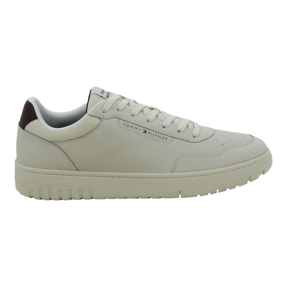 FM0FM05467-AF3 Tommy Hilfiger muške tenisice TH Basket Core Lth Mix bež