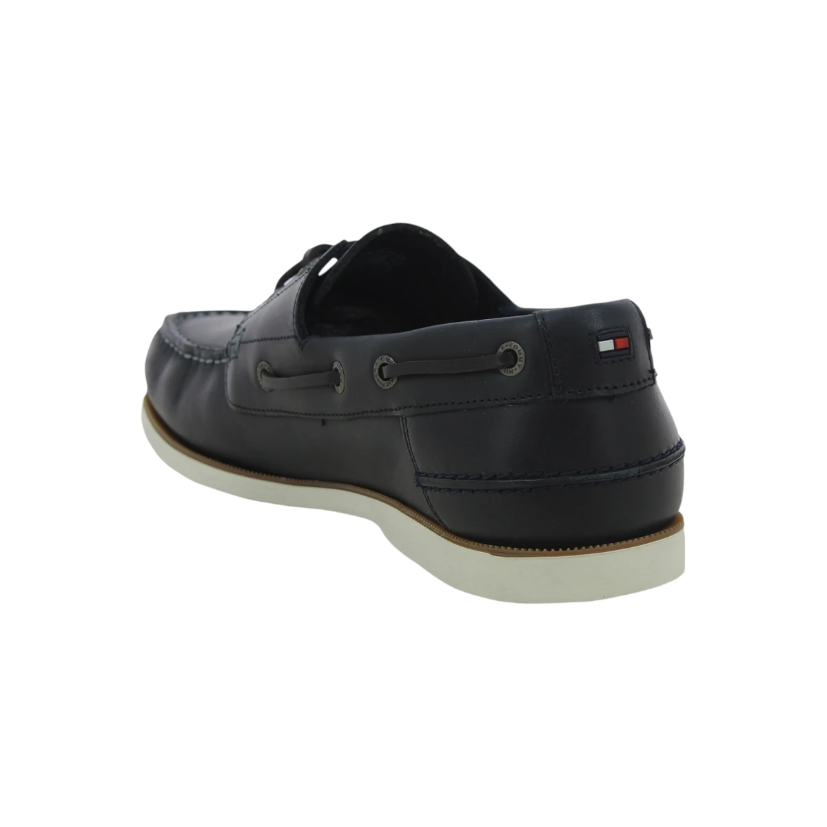 FM0FM05569-DW5 Tommy Hilfiger muške kožne brodarice TH Boat Shoe Core tamnoplave