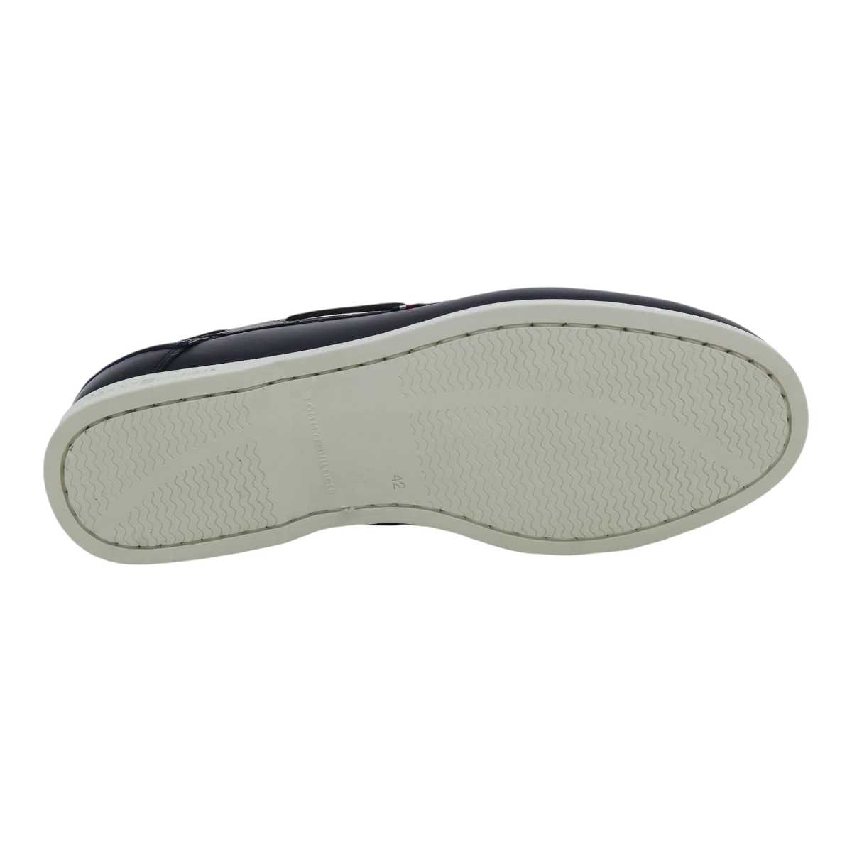 FM0FM05569-DW5 Tommy Hilfiger muške kožne brodarice TH Boat Shoe Core tamnoplave