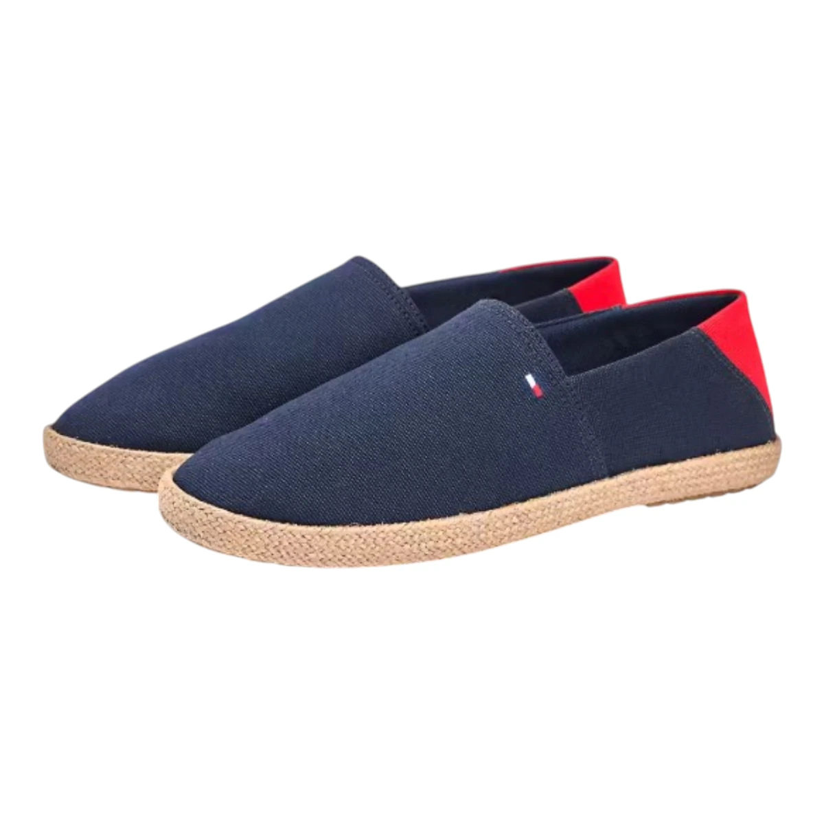 FM0FM05792-DW5 Tommy Hilfiger muške platnene espadrile Core Hilfiger tamnoplave