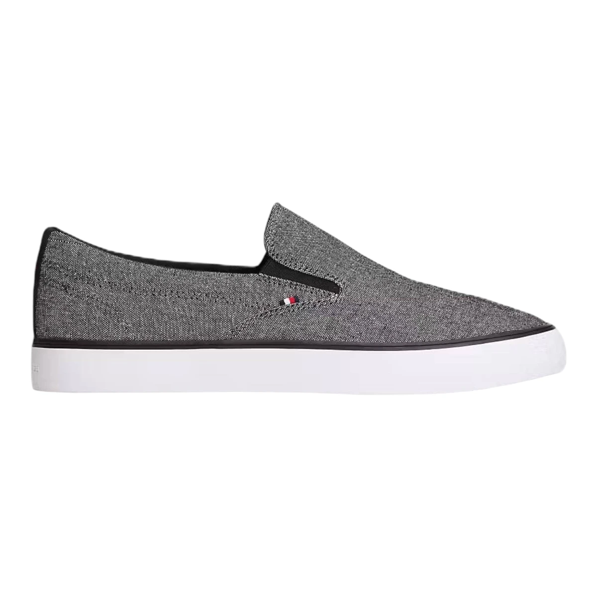 FM0FM05819-BDS Tommy Hilfiger muške slip-on tenisice Harlem Core II Chambray crne