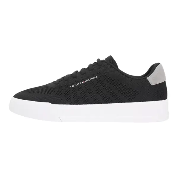 Tommy Hilfiger muške tenisice TH Court Knit FM0FM05823-BDS-Crna (Black)