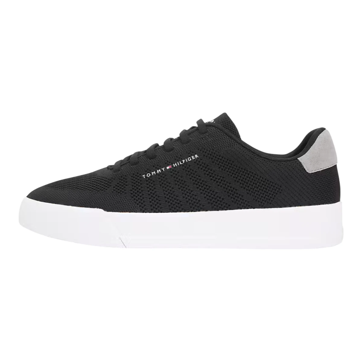 FM0FM05823-BDS Tommy Hilfiger muške pletene tenisice TH Court Knit crne
