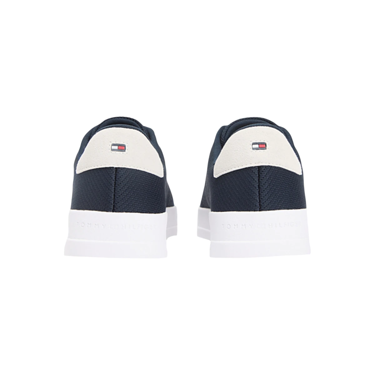 FM0FM05823-DW5 Tommy Hilfiger muške pletene tenisice TH Court Knit tamnoplave