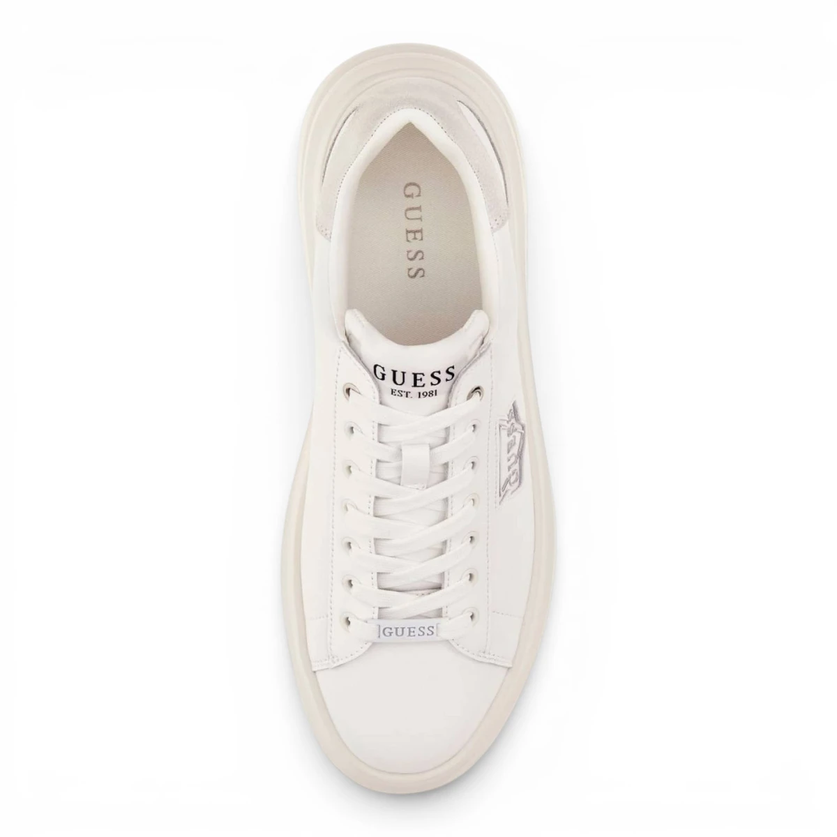 FMFBANLEL12-WHITE Guess muška tenisica ELBAN WHITE