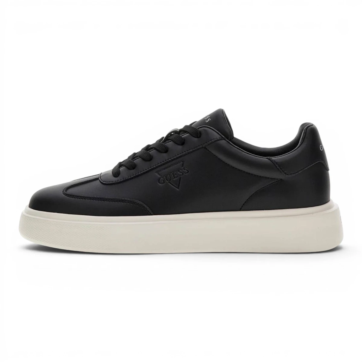 FMFPLALEA12-BLACK Guess muška tenisica PLAZA BLACK