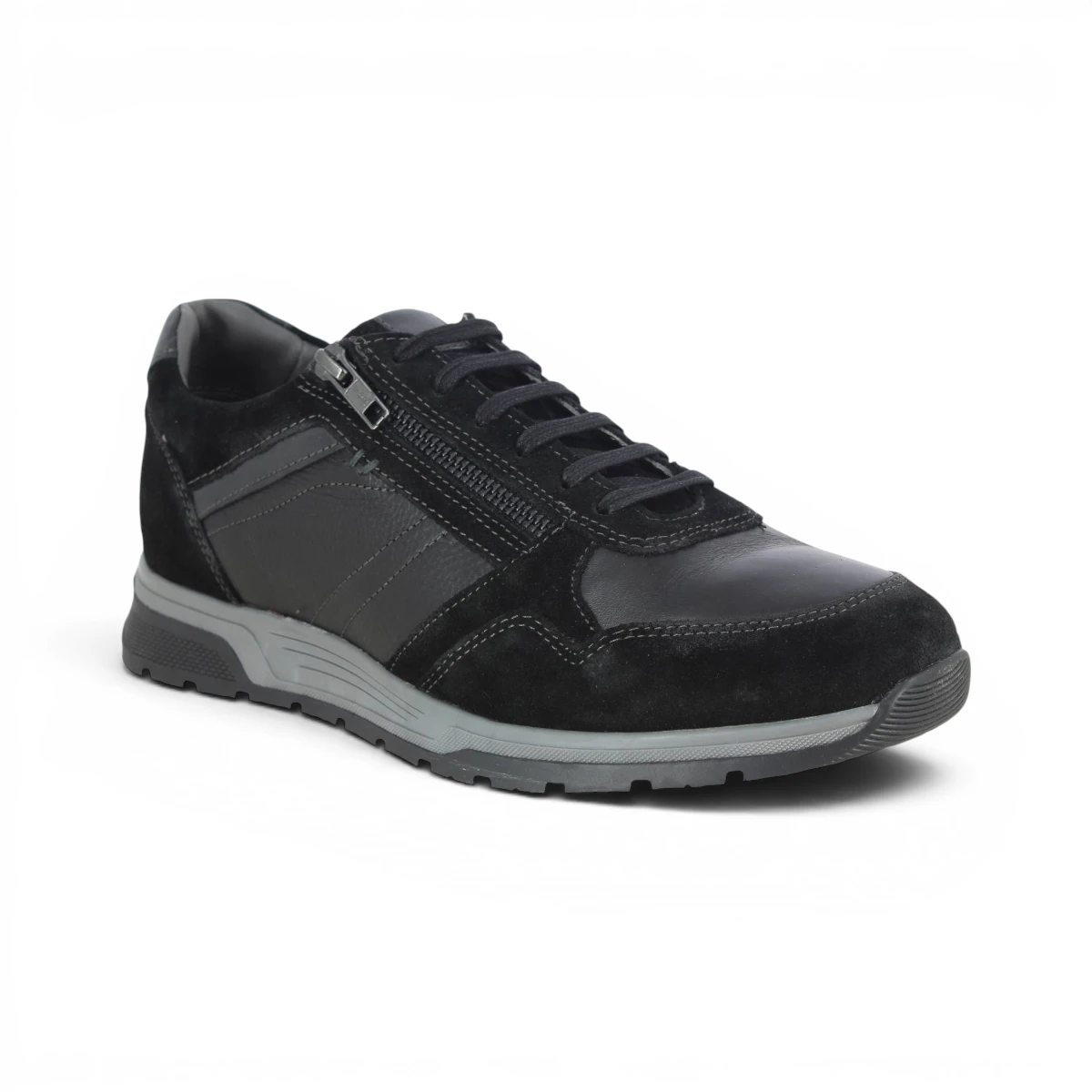 FOREST-AW24-01-BLACK Crne muške casual cipele Forest – Greenwood