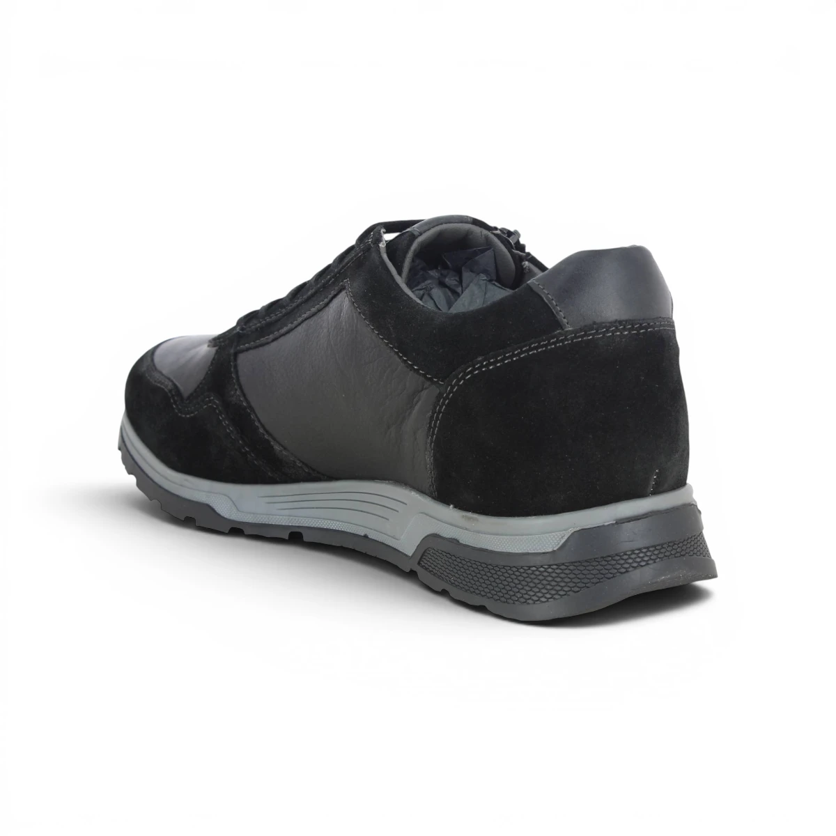 FOREST-AW24-01-BLACK Crne muške casual cipele Forest – Greenwood