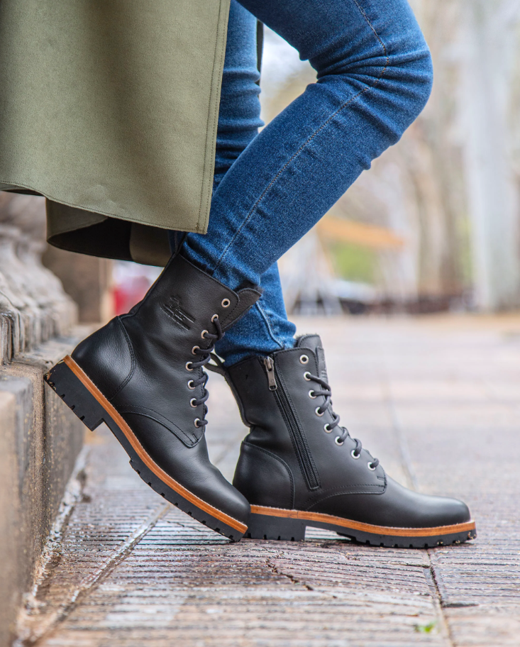 Frisia B11 Crne gležnjače za urbani zimski stil – Panama Jack