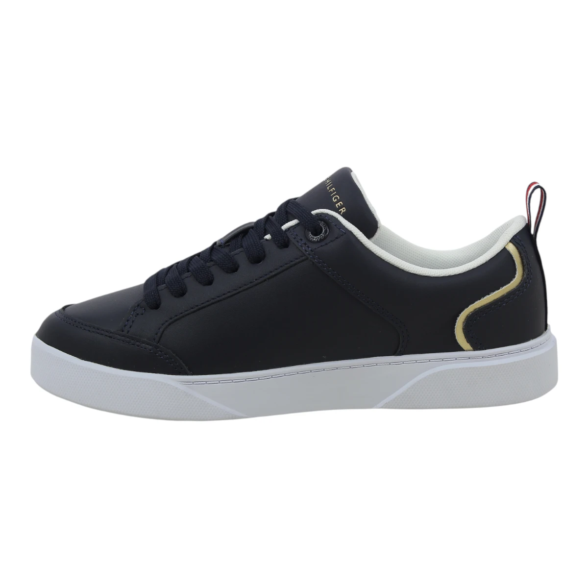 FW0FW07814-DW6 Tommy Hilfiger ženske tenisice Sporty Chic Court Sneaker tamnoplave