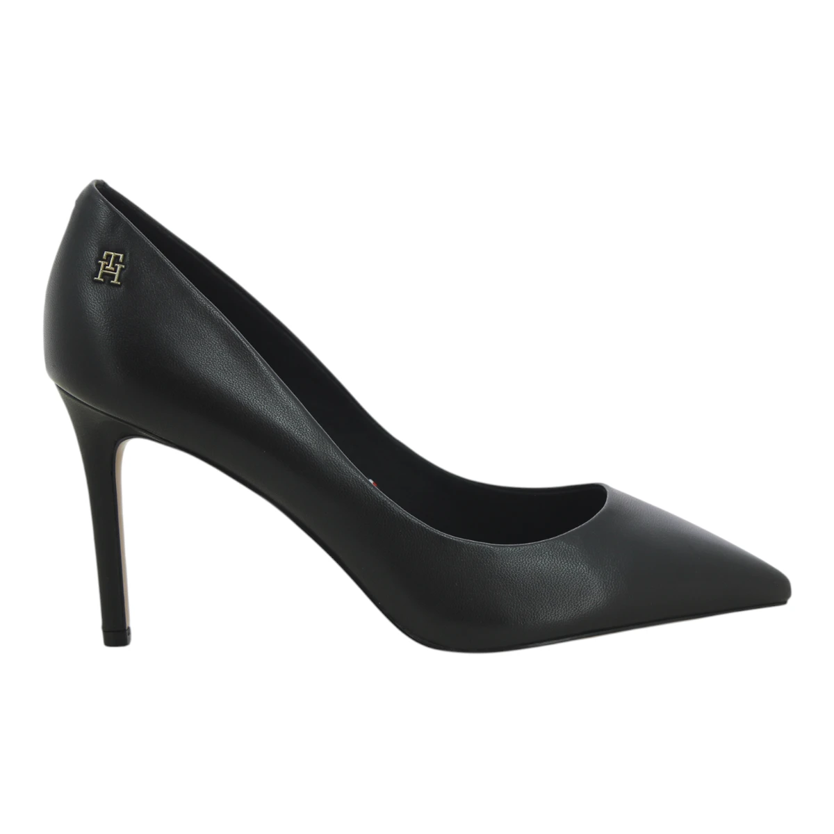 FW0FW07861-BDS Tommy Hilfiger ženske kožne salonke Essential Pointed Pump crne