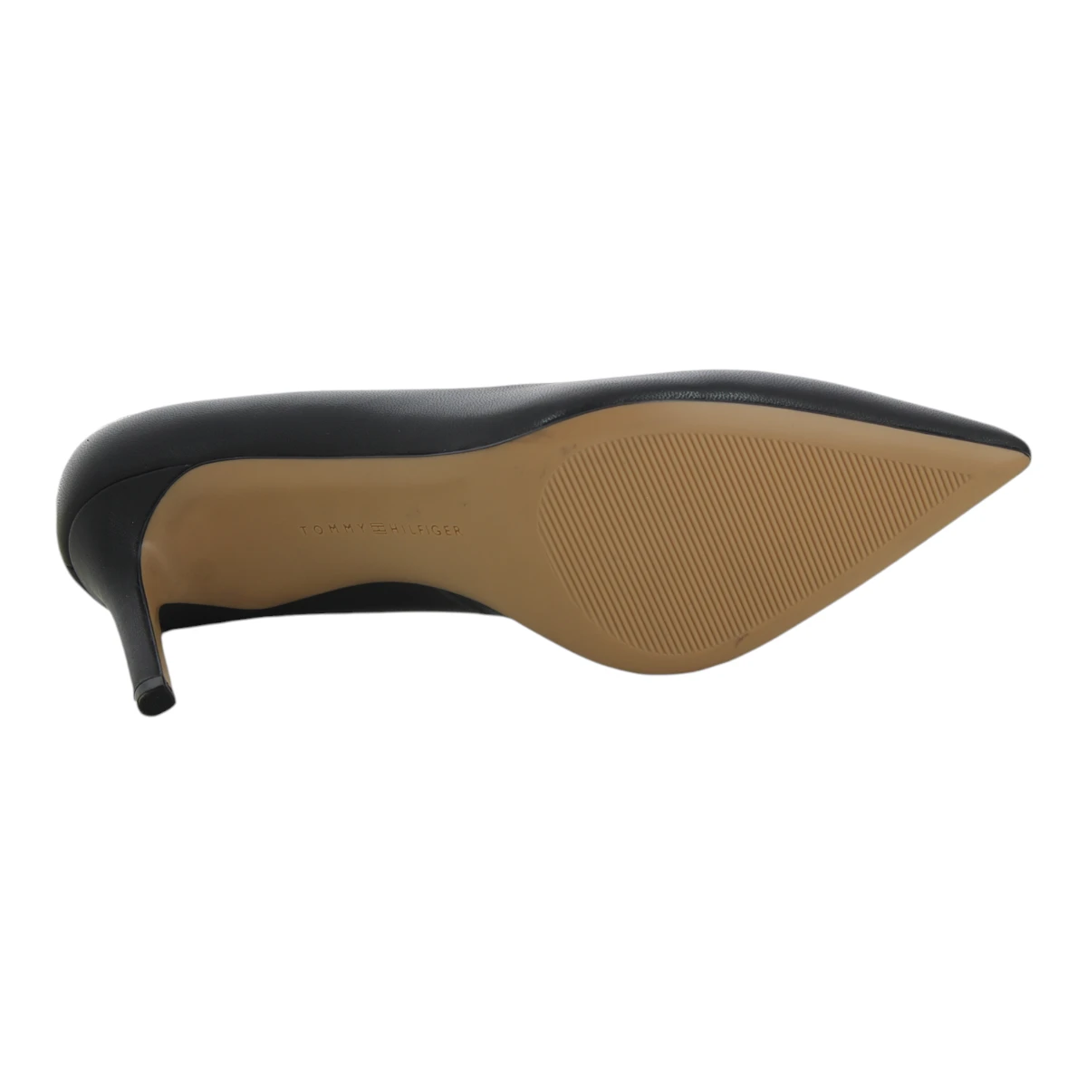 FW0FW07861-BDS Tommy Hilfiger ženske kožne salonke Essential Pointed Pump crne