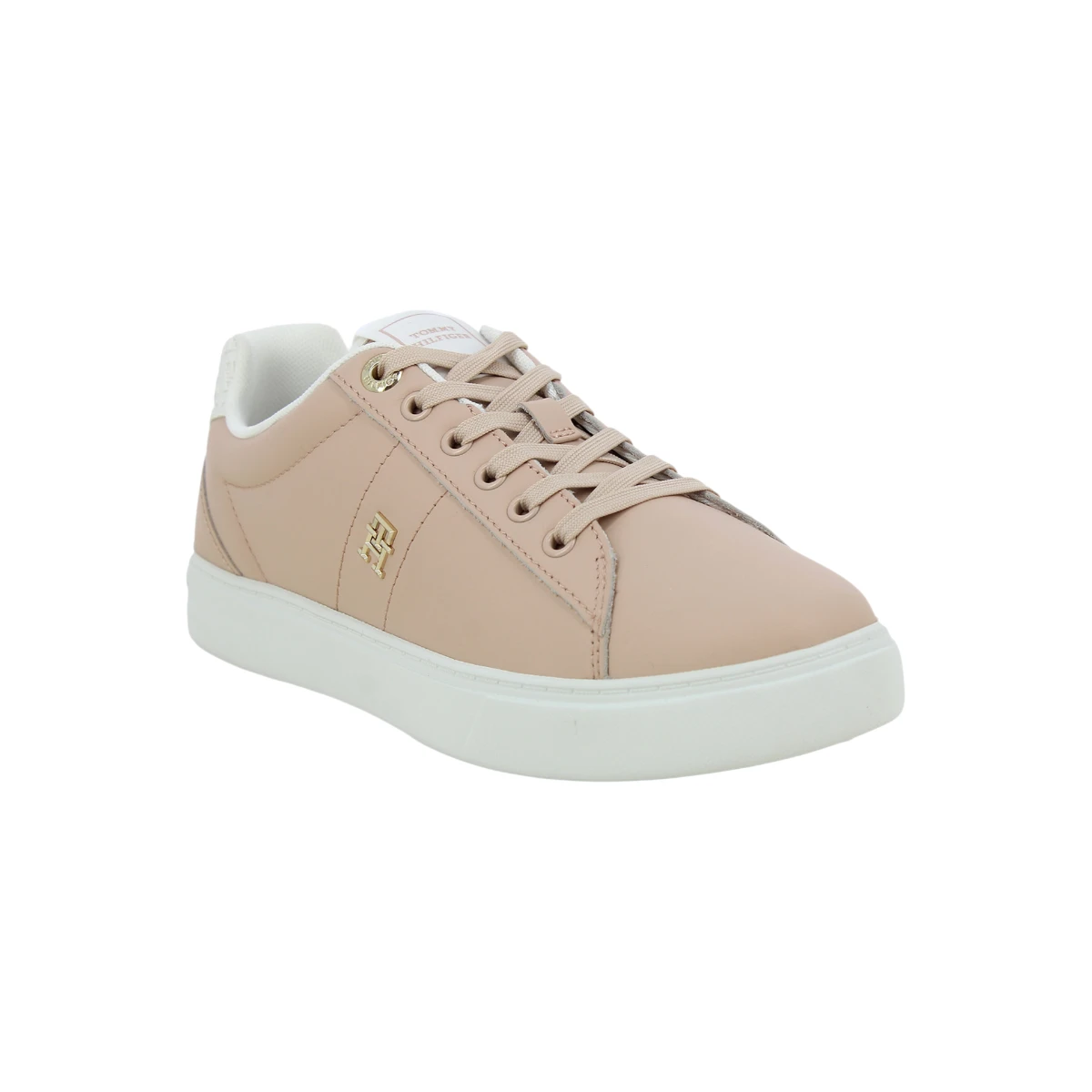 FW0FW07999-TRY Tommy Hilfiger ženske kožne tenisice Elevated Essent Monogram roza