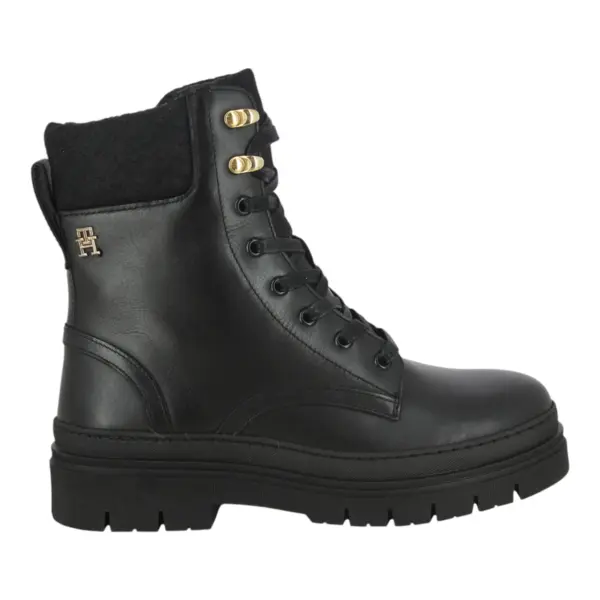 Tommy Hilfiger ženske gležnjače Cleated Lace-Up BDS