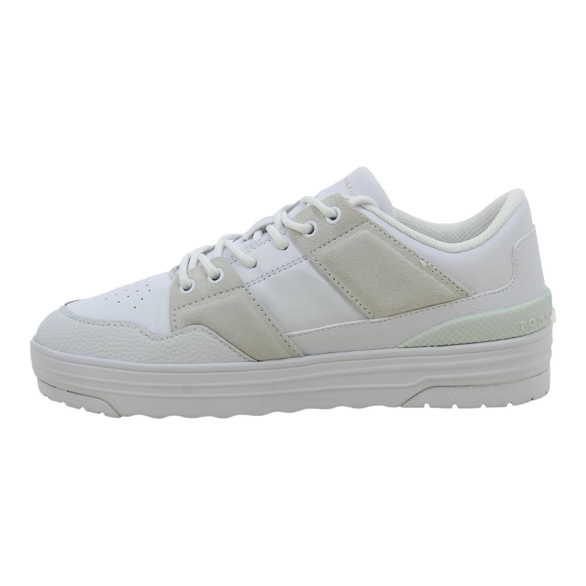 FW0FW08272-YBS TOMMY HILFIGER TH BASKET SNEAKER LO White - Zenske bijele tenisice