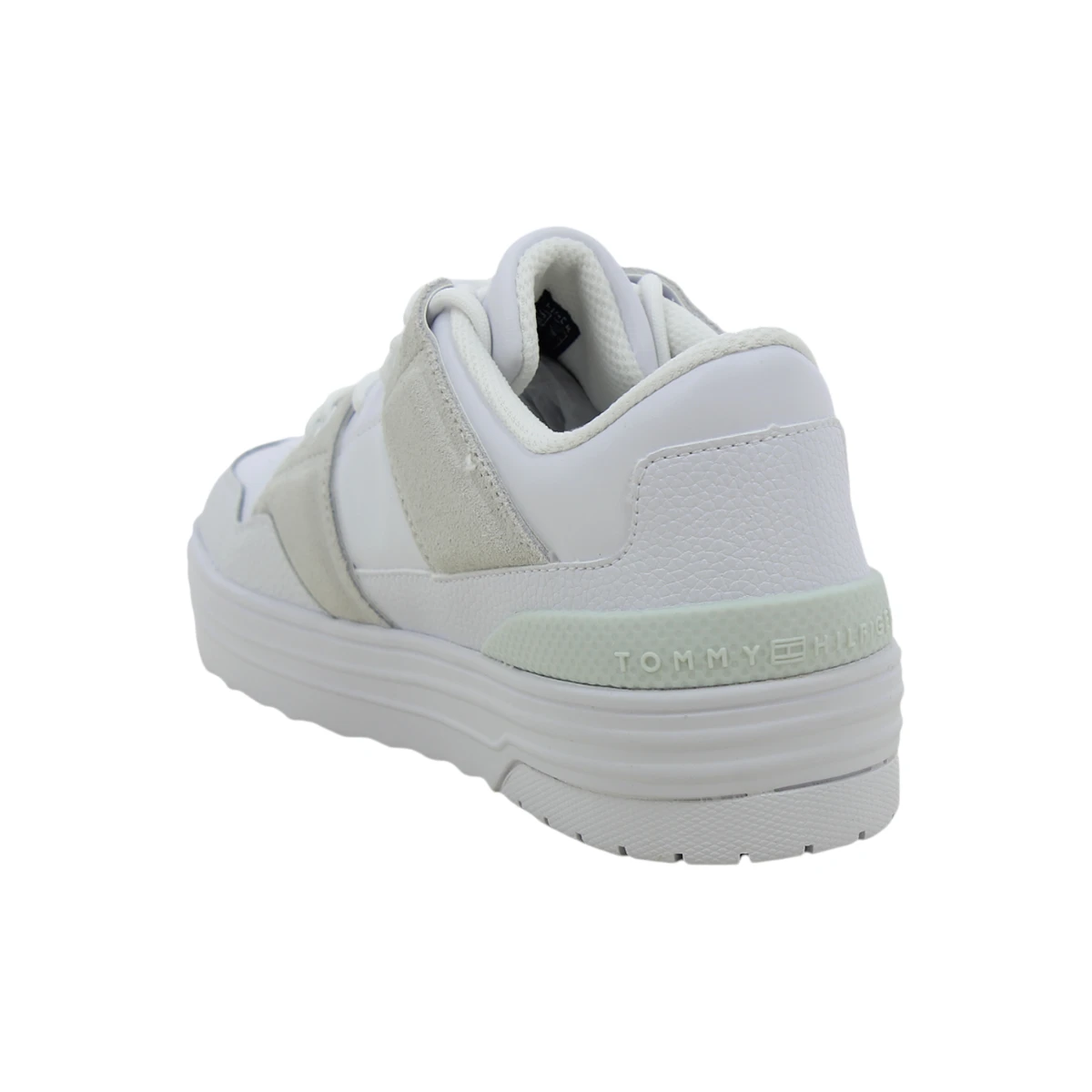 FW0FW08272-YBS TOMMY HILFIGER TH BASKET SNEAKER LO White - Zenske bijele tenisice