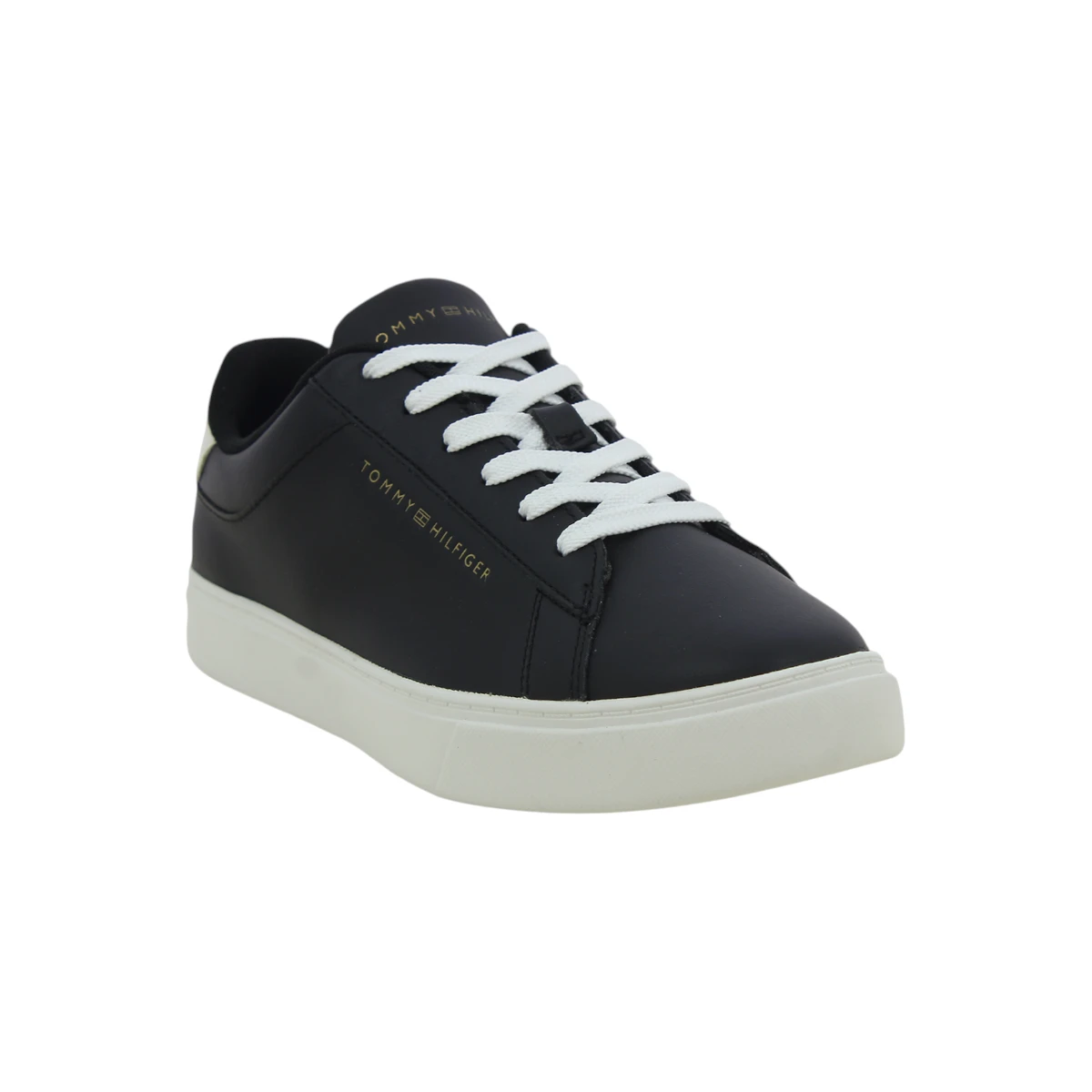 FW0FW08320-BDS TOMMY HILFIGER ESSENTIAL COURT Black - Zenske crne tenisice