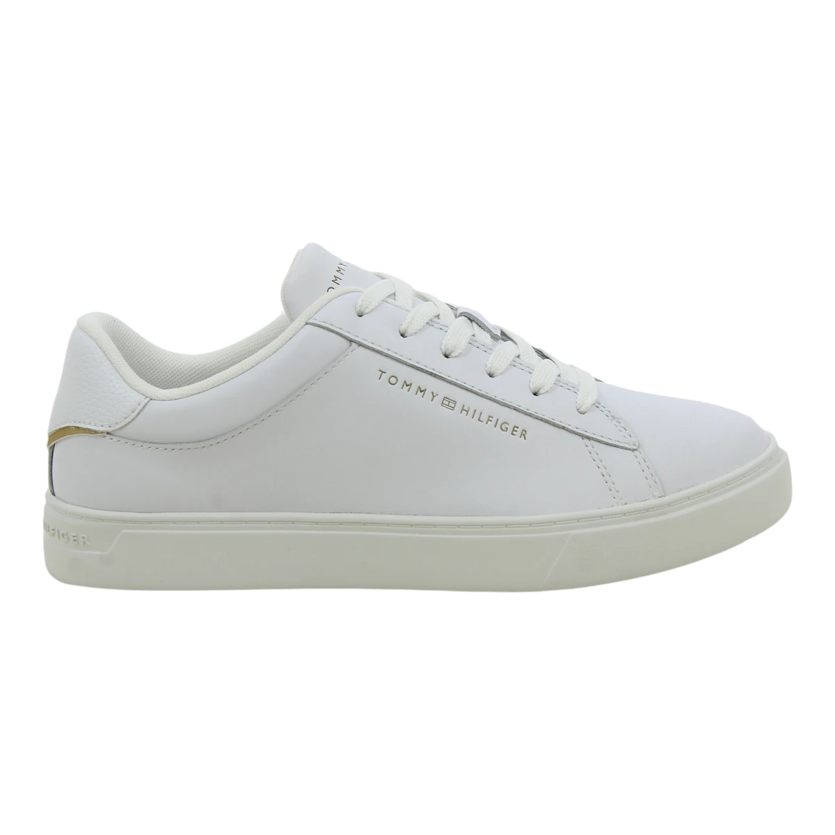 FW0FW08320-YBS TOMMY HILFIGER ESSENTIAL COURT White - Zenske bijele tenisice