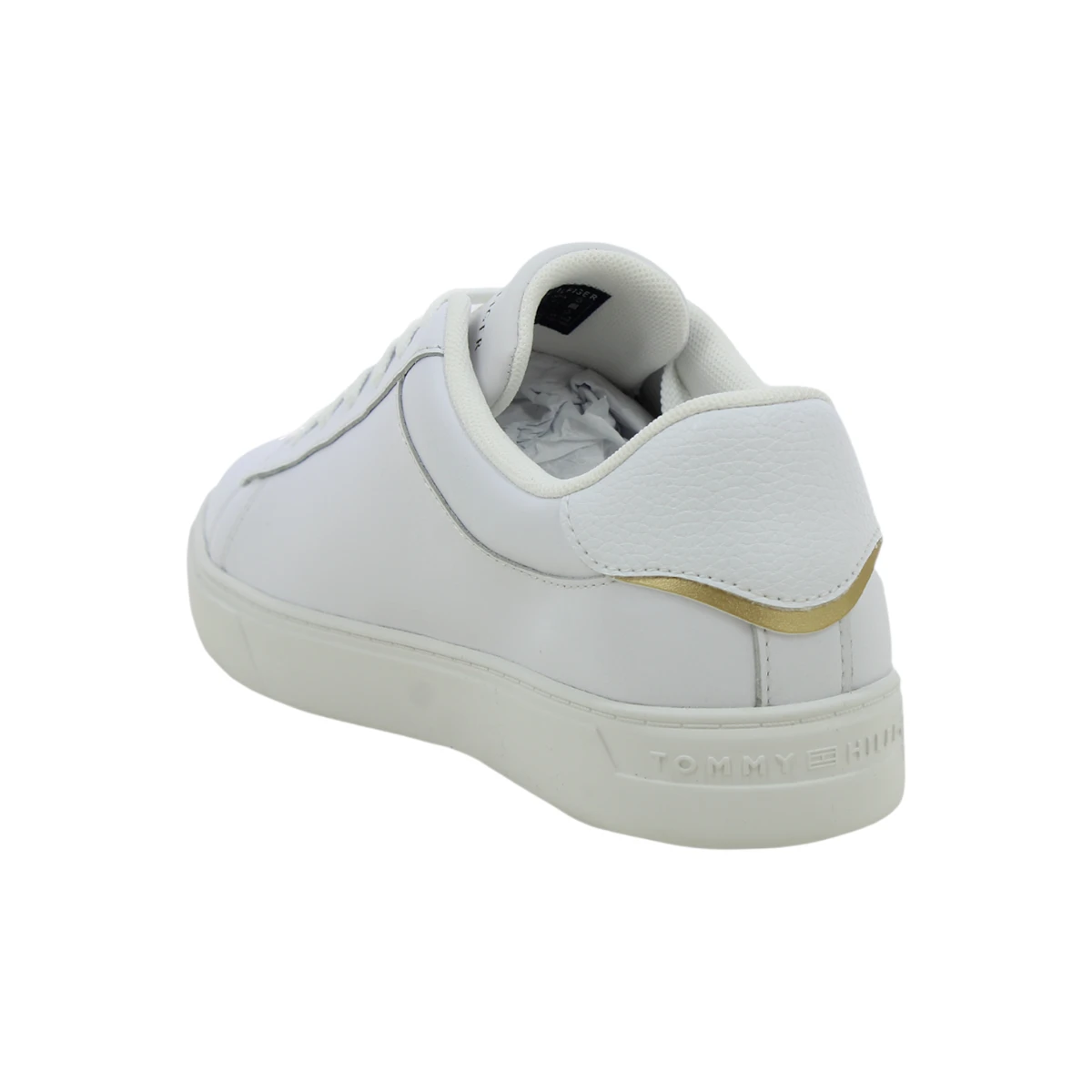 FW0FW08320-YBS TOMMY HILFIGER ESSENTIAL COURT White - Zenske bijele tenisice