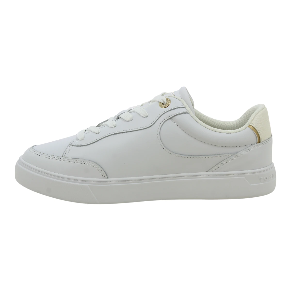 FW0FW08322-YBS TOMMY HILFIGER ESSENTIAL CHIC COURT White - Zenske bijele tenisice