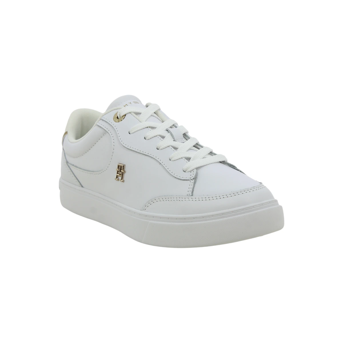 FW0FW08322-YBS TOMMY HILFIGER ESSENTIAL CHIC COURT White - Zenske bijele tenisice