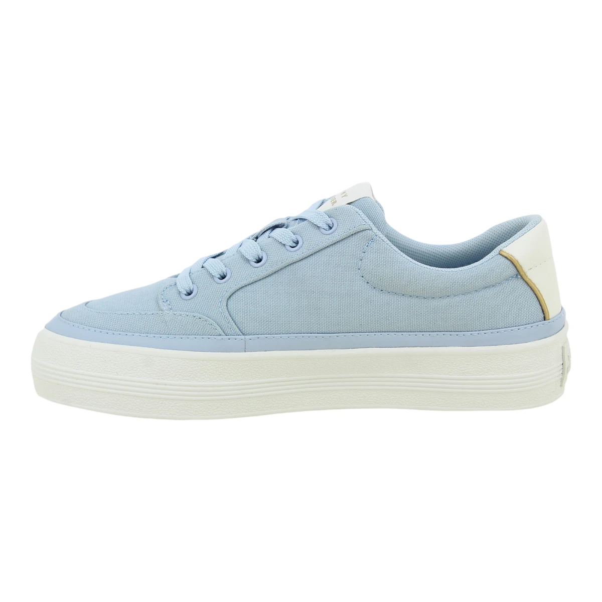 FW0FW08323-C1O TOMMY HILFIGER ESSENTIAL VULC TEXTILE Baby Blue - Zenske platnene tenisice