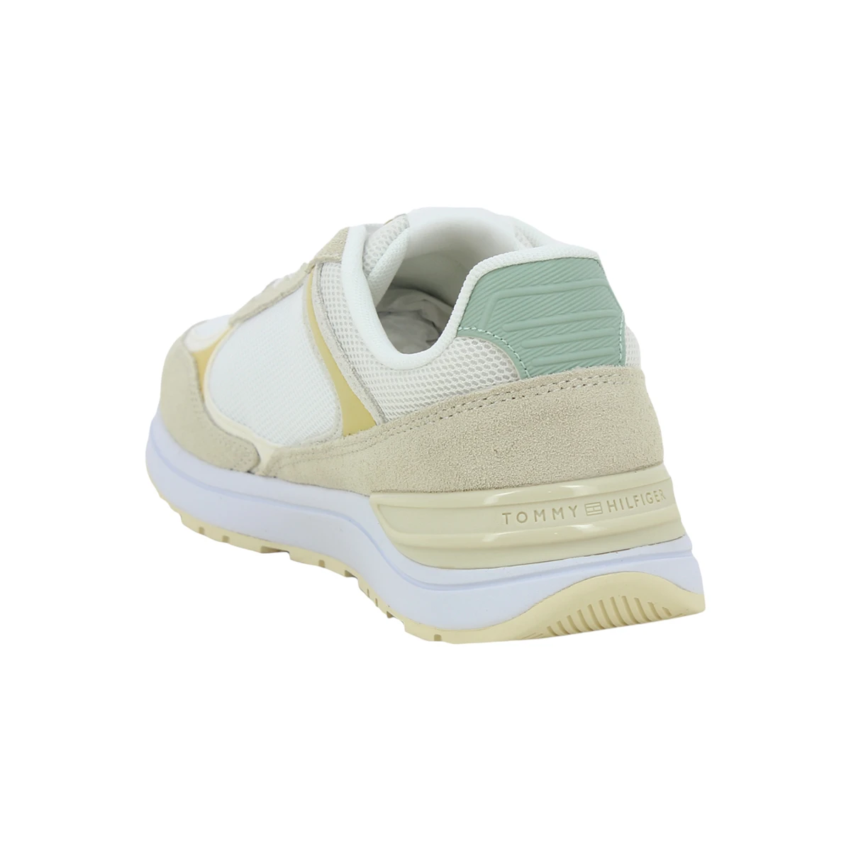 FW0FW08324-ACJ TOMMY HILFIGER CASUAL FASHION RUNNER MIX Beige Multi - Zenske tenisice