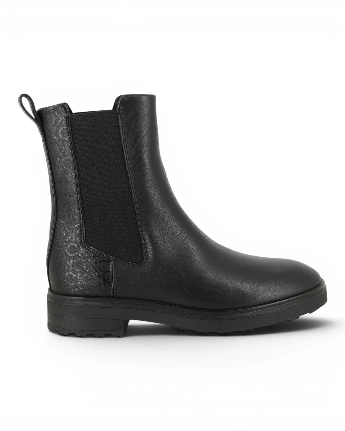 HW0HW01699-BEH Crne ženske Chelsea čizme Cleat – Calvin Klein