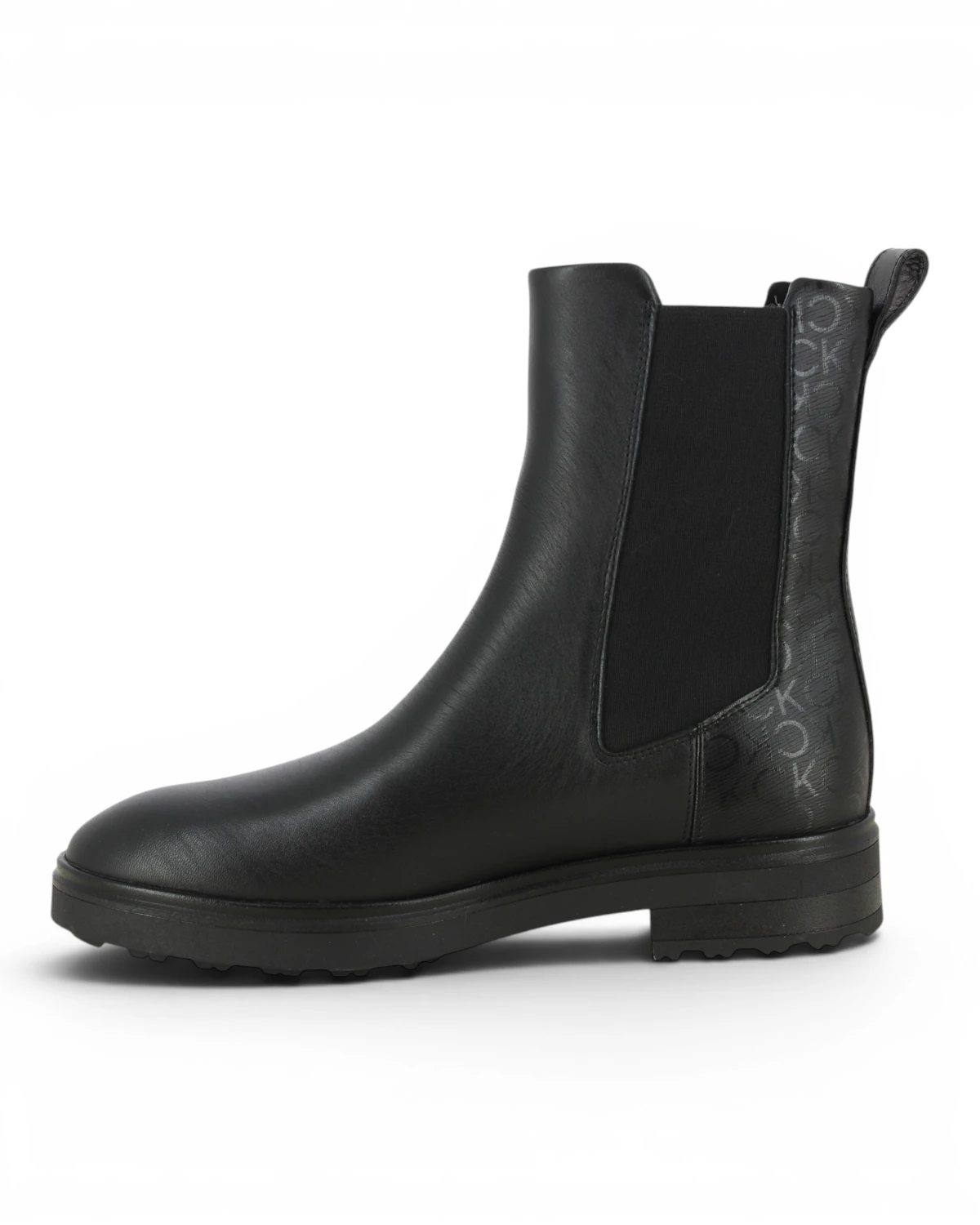HW0HW01699-BEH Crne ženske Chelsea čizme Cleat – Calvin Klein