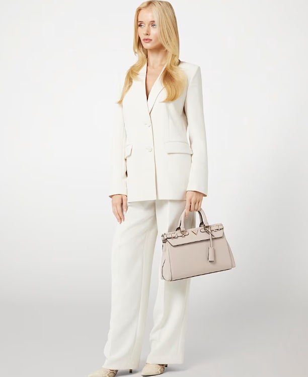 HWEBG951105-ALM Guess ECO ALI LUXURY SATCHEL ALM