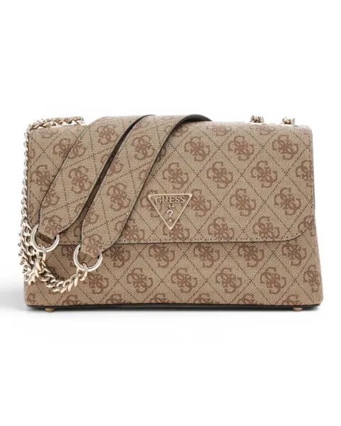 Smeđa Guess Torba ECO ERICA CNVRTBLE XBODY