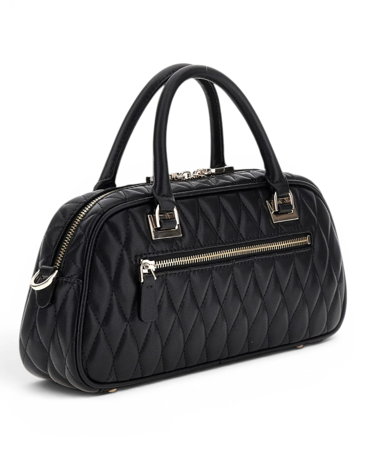HWQG8122050-BLA-001 Guess VALLA SMALL SATCHEL BLA