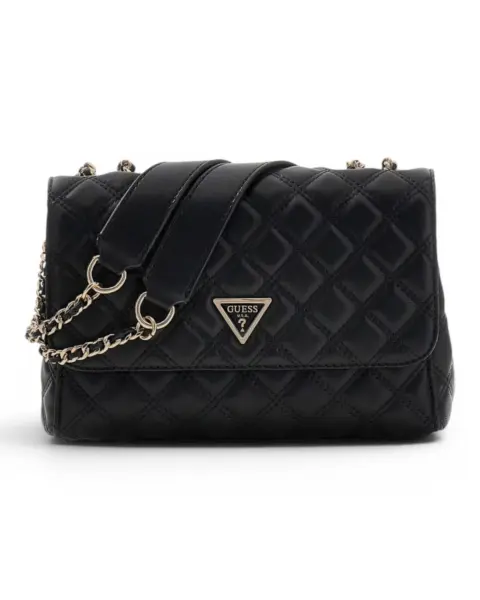 Ženska Torba Guess Giully II Convertible Flap – Crna