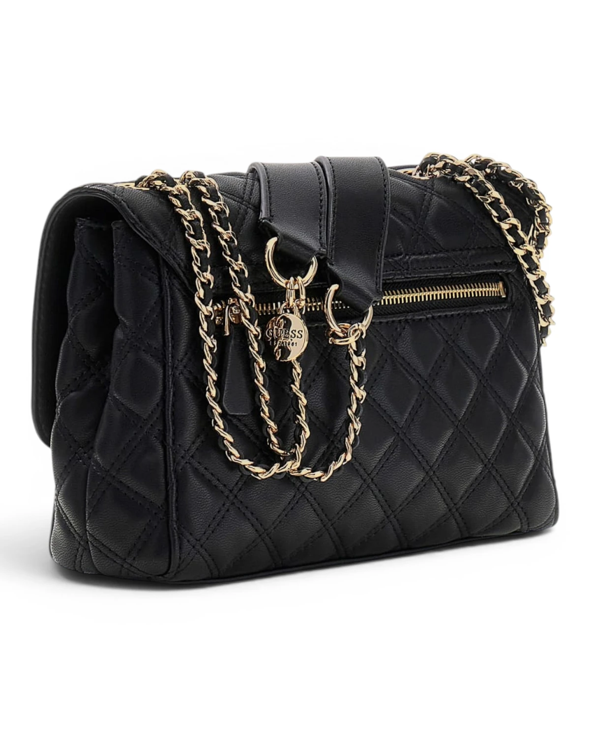HWQG9673200-BLA Guess GIULLY II 2 COMP CNVRTBLE FLAP