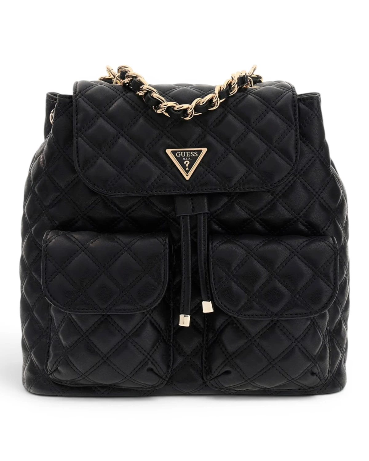 HWQG9673330-BLA Guess GIULLY II FLAP BACKPACK