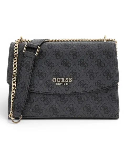 Guess Calista Convertible Xbody Flap Ženska Torba – Crna