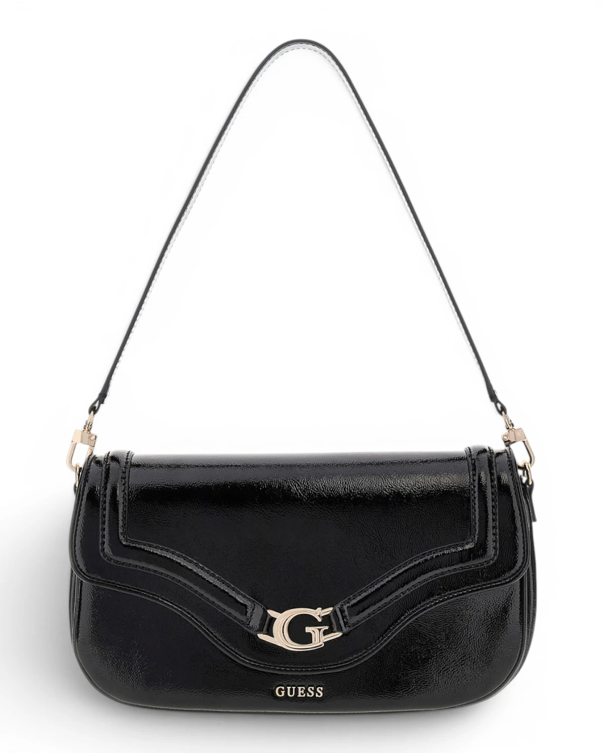 HWTG7993200-BLA Guess DEA FLAP SHOULDER BAG BLA