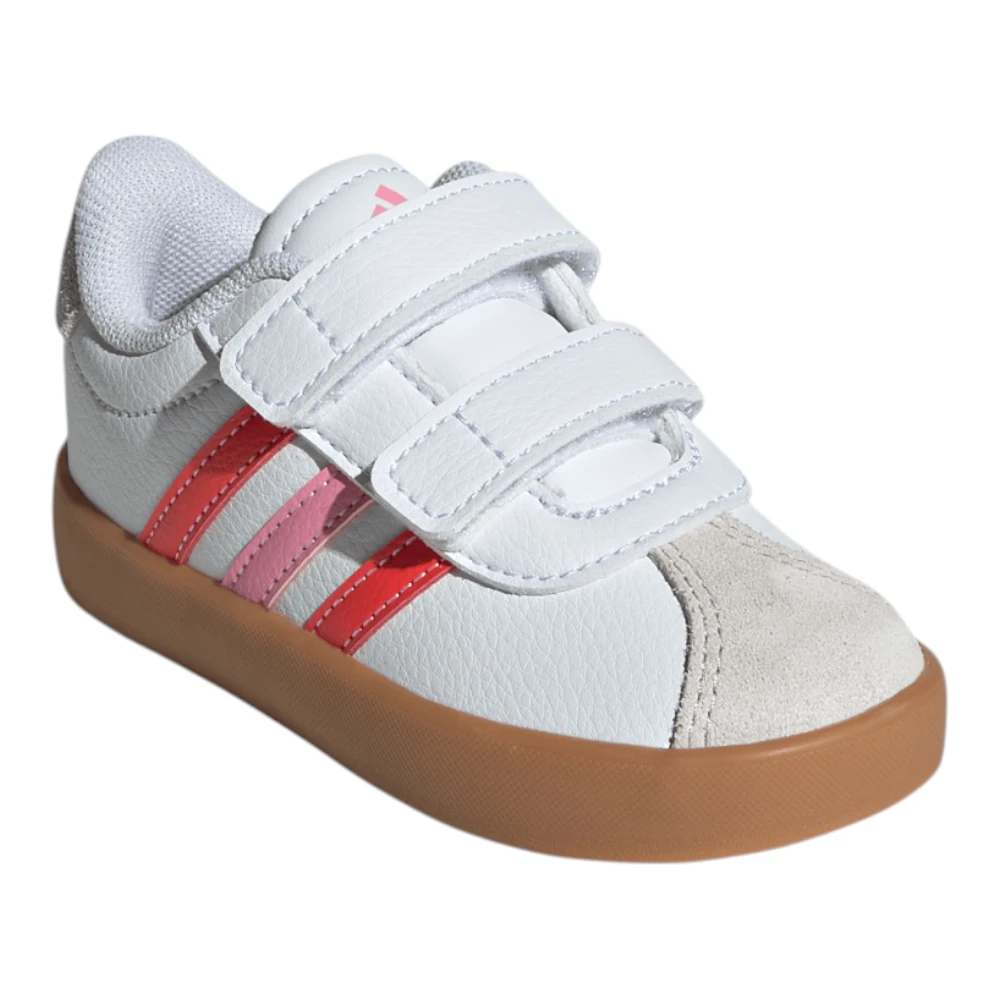 JH6311 Adidas VL Court 3.0 CF I White dječje tenisice s čičak zatvaranjem