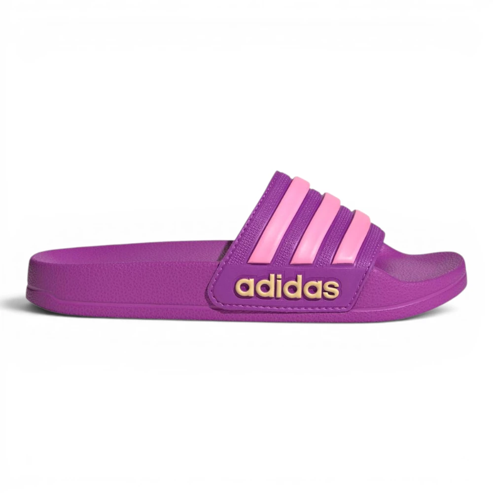 JS2525 Ljubičaste Dječje Shower Natikače za Ljeto – adidas