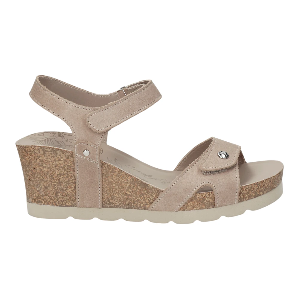 Julia B78 Panama Jack Julia Napa Taupe – Vrhunske Ženske Sandale na Punu Petu