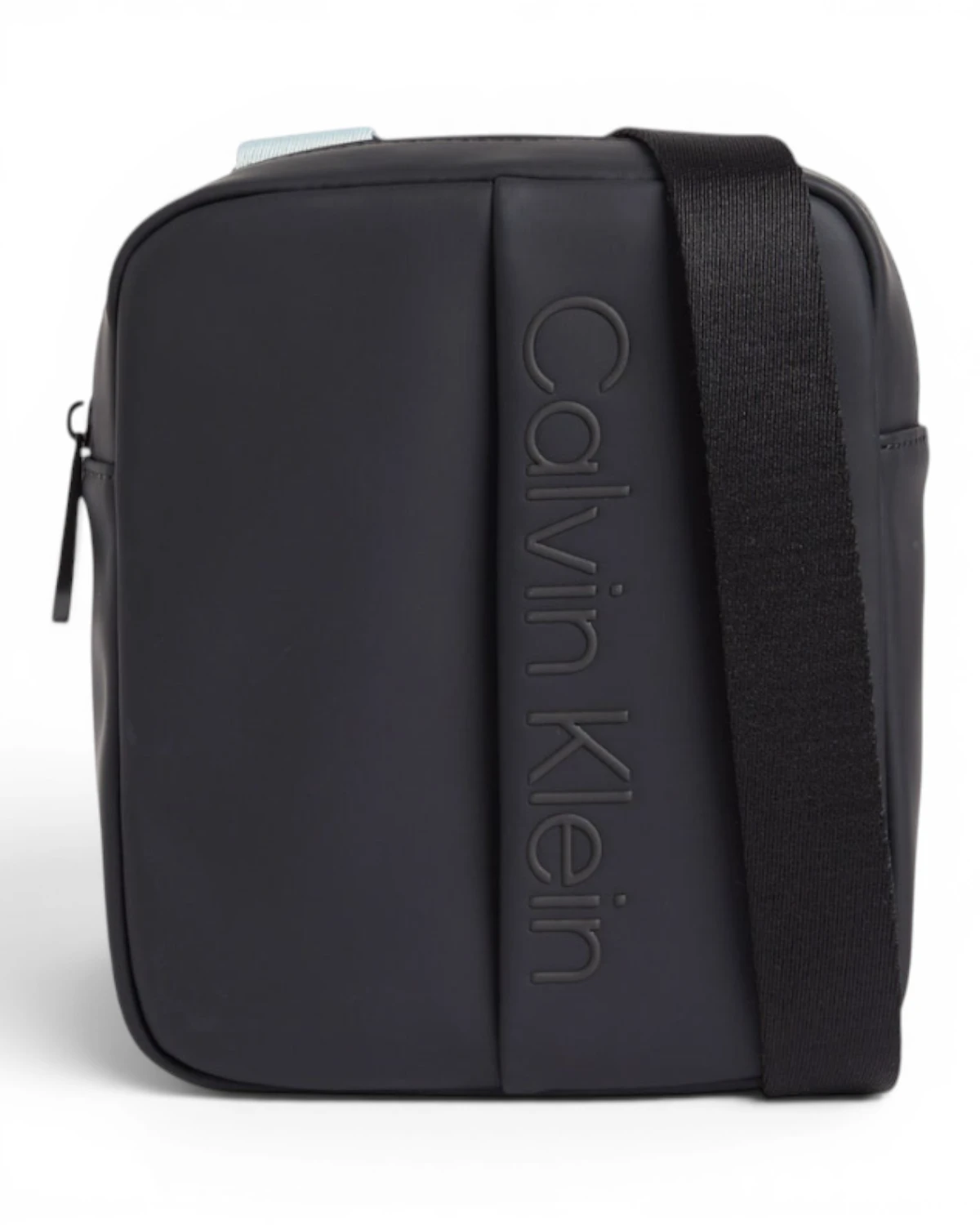 K50K510225-BAX-OS Crna muška torba preko ramena Rubberized – Calvin Klein