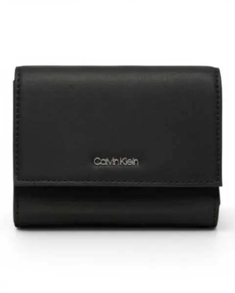 Crni ženski novčanik CK Must Trifold – Calvin Klein